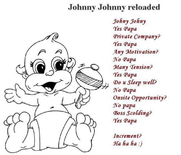 Johnny Johnny in IT Style
